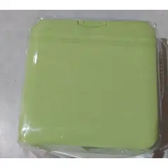 GENERICO - Porta Mascarillas Antibacterial Cuadrado Pequeña 13cm