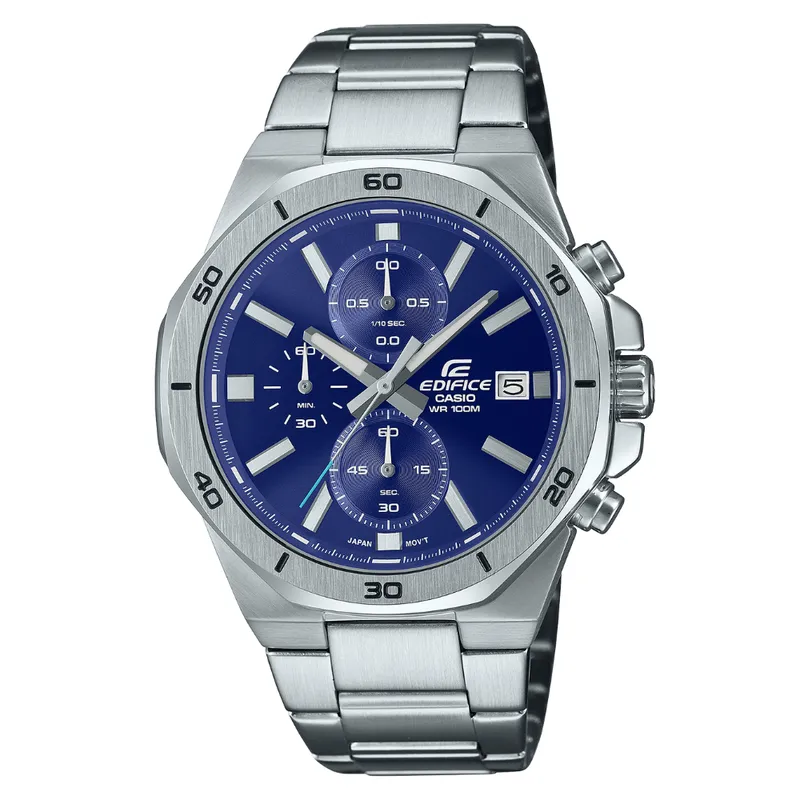 CASIO - RELOJ CASIO EDIFICE EFV-640D-2AVUDF PLATEADO HOMBRE