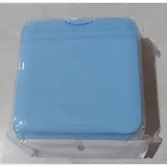 GENERICO - Porta Mascarillas Antibacterial Cuadrado Pequeña 13cm