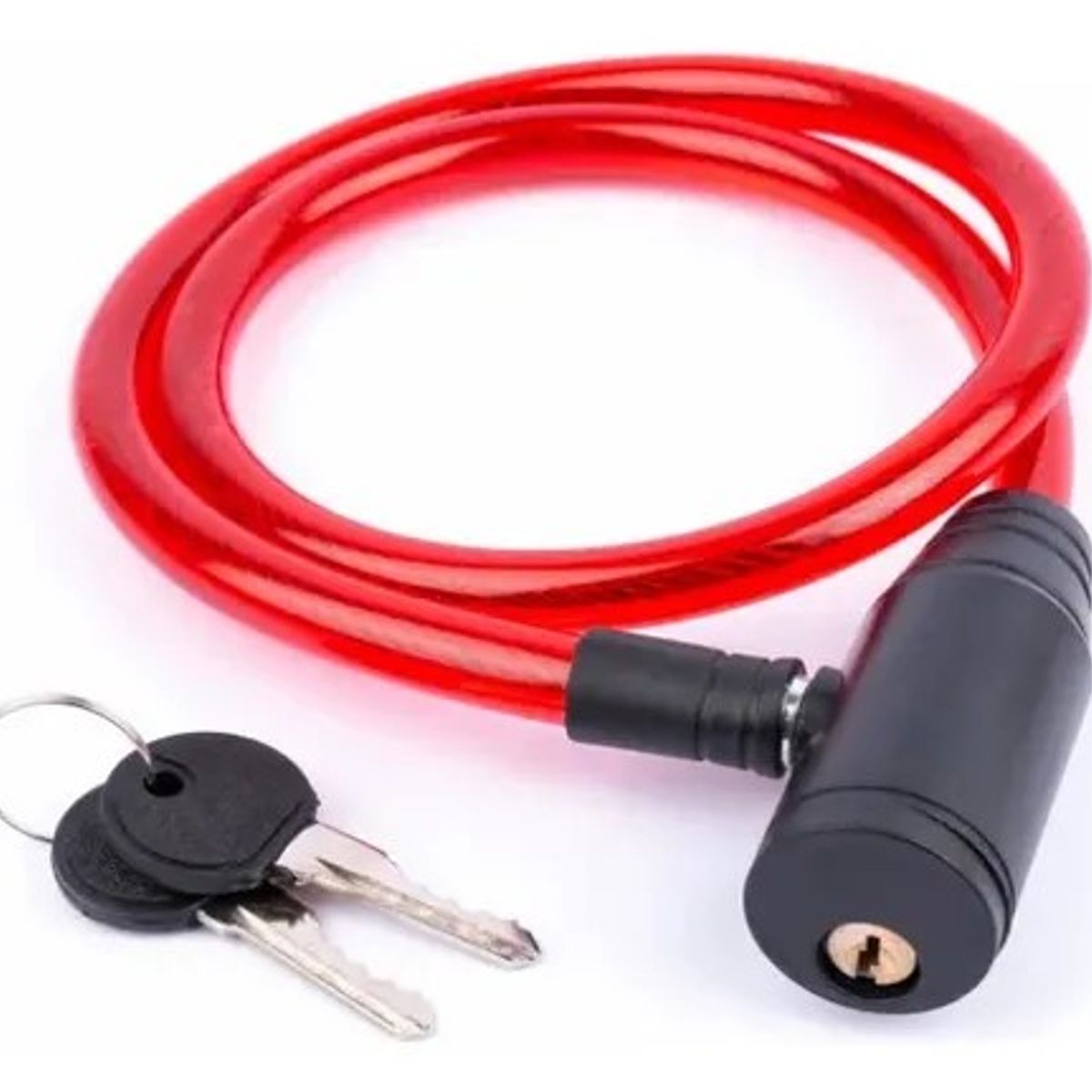 GENERICO - Candado de Bicicleta cable de antirrobo