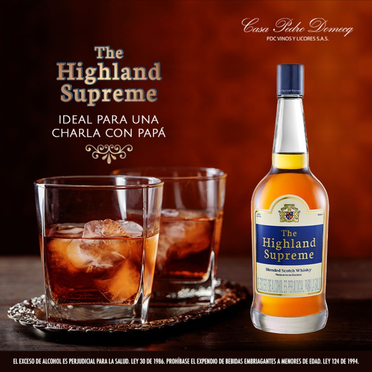 HIGHLAND PARK - Whisky The Highland Supreme  Blend 750ml