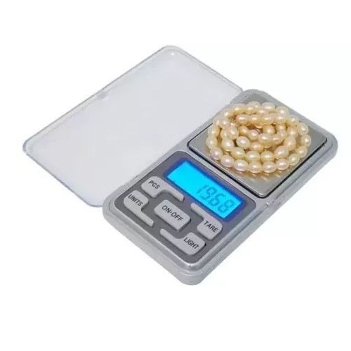 GENERICO - Mini balanza 500g  001g MH500 +2 pilas AAA