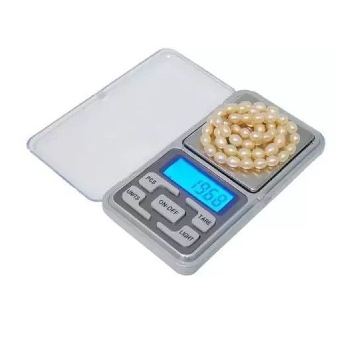 GENERICO - Mini balanza 500g  001g MH500 +2 pilas AAA