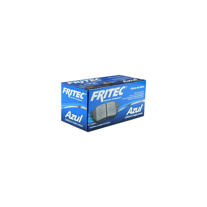 GENERICO - Pastilla de freno delantera Xtrail 2000-2007 PP733 Fritec