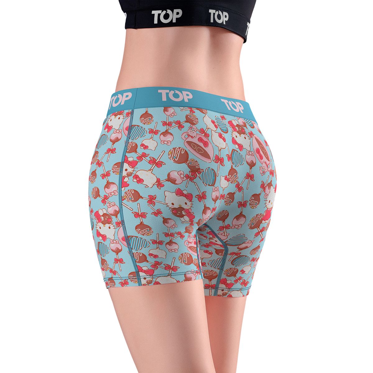 TOP - Bóxer Medio MUJER Algodón Pack 3 Hello Kitty C7 Top
