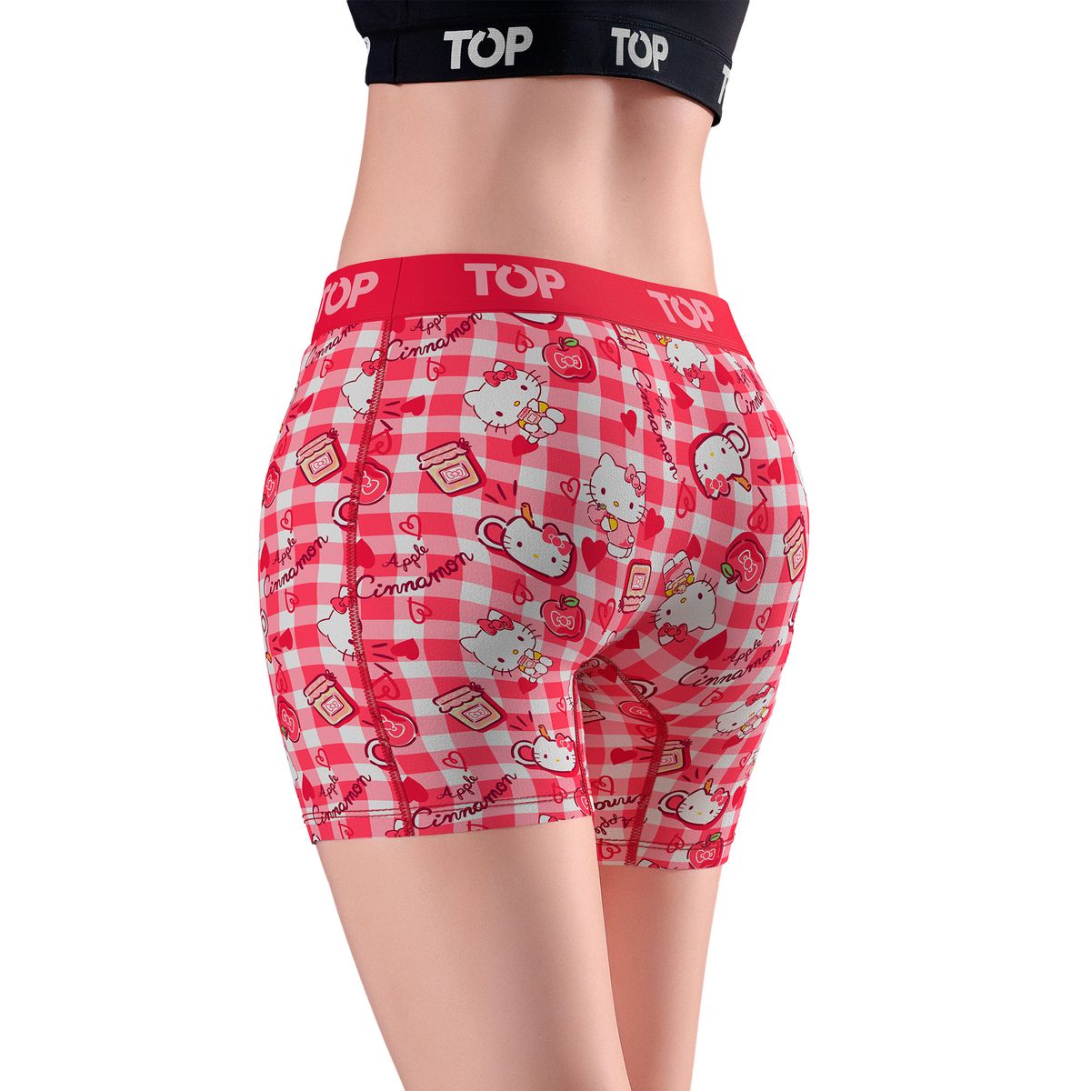TOP - Bóxer Medio MUJER Algodón Pack 3 Hello Kitty C8 Top