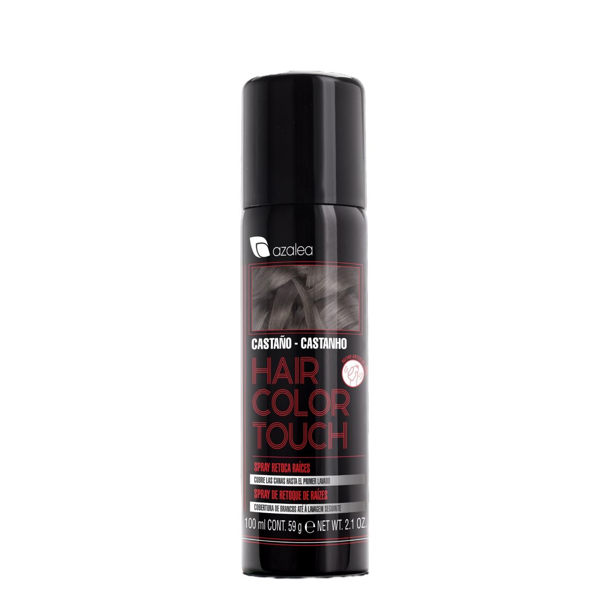SALERM - Spray Tinte Retocador De Raíces Y Canas - Tono Castaño