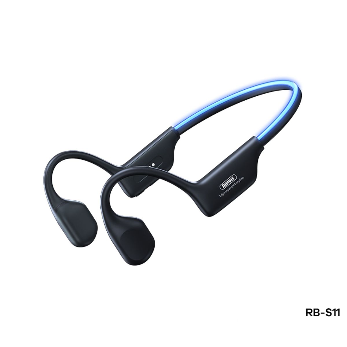 HANVEK - Audífonos deportivos Bluetooth Remax RB S11 contra agua