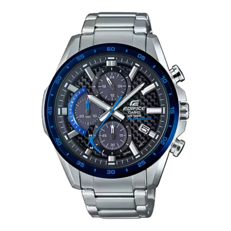 CASIO - RELOJ CASIO EDIFICE EQS-900DB-2AVUDF PLATEADO HOMBRE