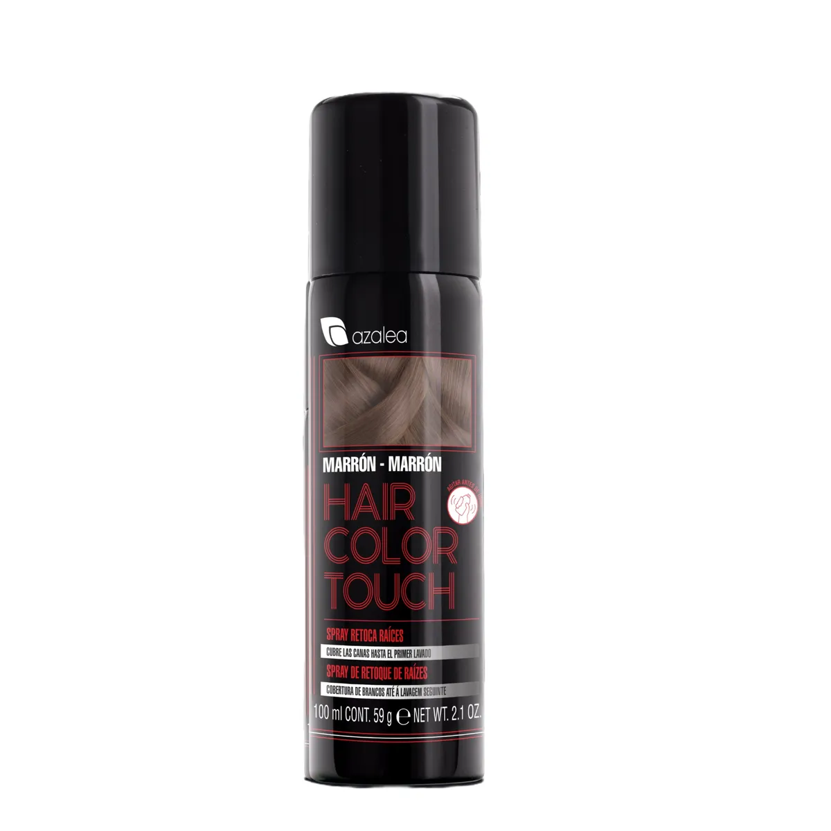 SALERM - Spray Tinte Retocador De Raíces Y Canas - Tono Marrón