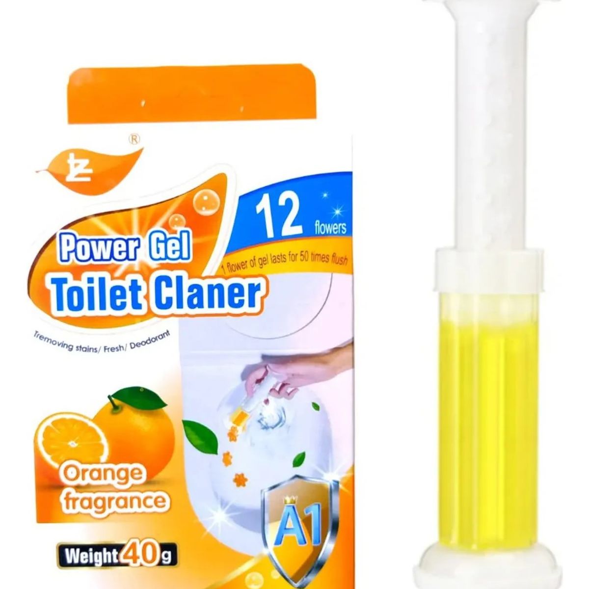 GENERICO - Gel Para Inodoro Con Forma De Flor Fragancias