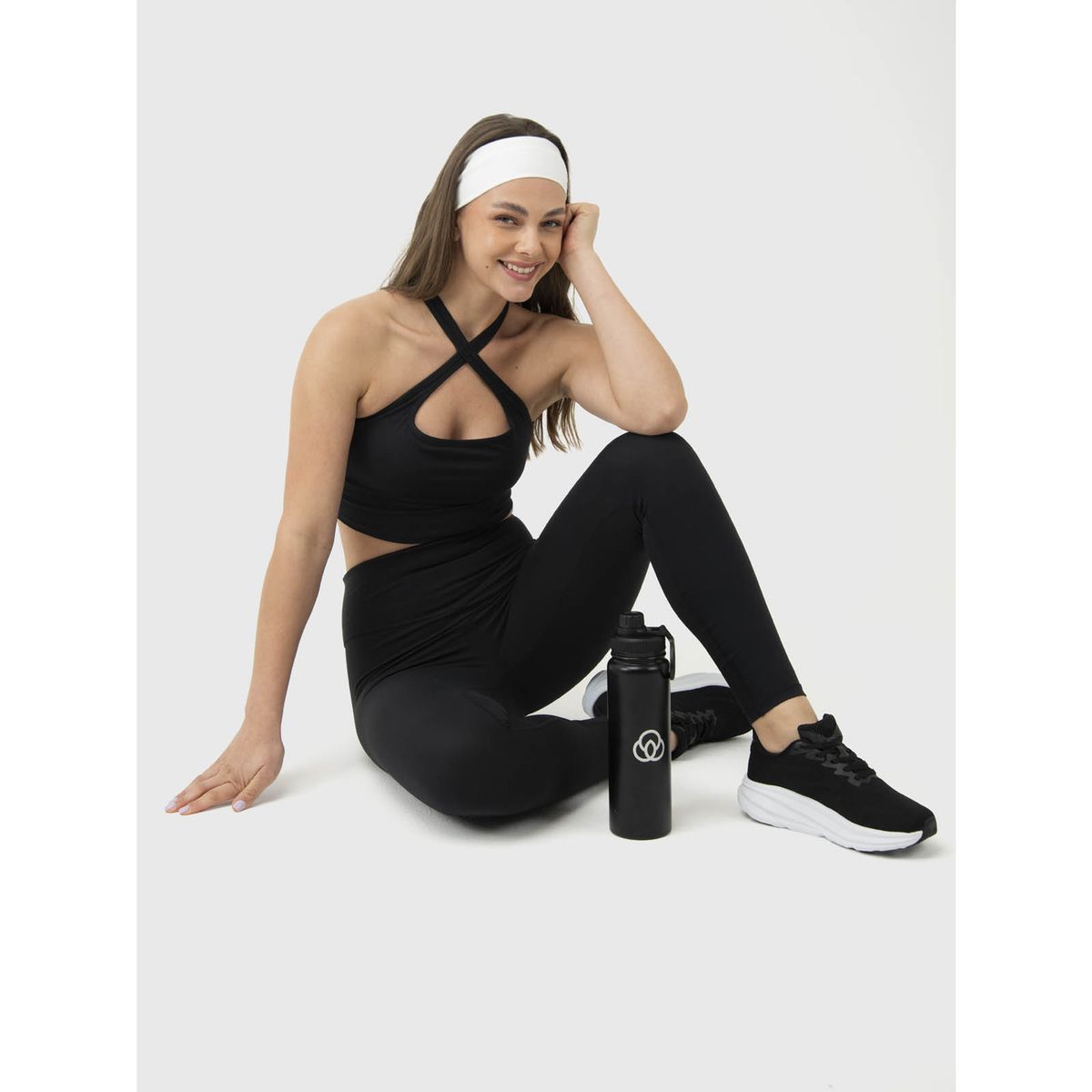 BSOUL - Peto Mujer Cross Back Negro BSOUL