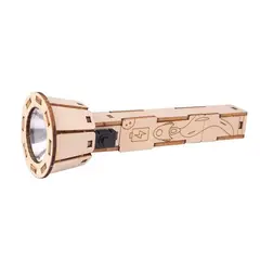 GENERICO - Linterna de juguete armable puzzle pintable