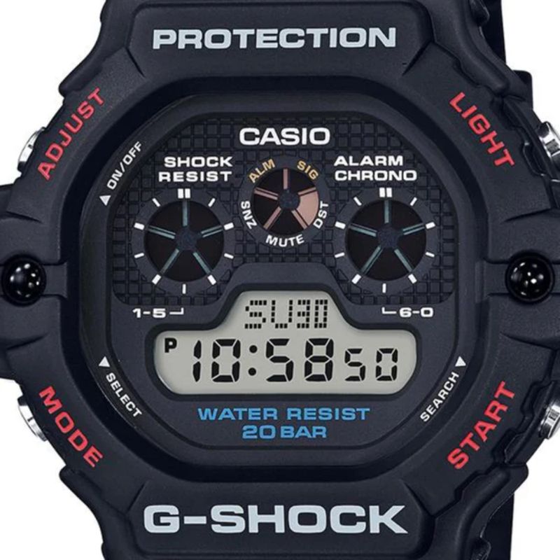 CASIO - RELOJ CASIO G-SHOCK DW-5900-1DR NEGRO HOMBRE
