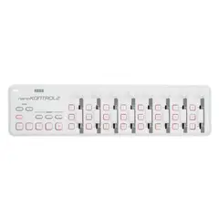 KORG - Controlador midi NANOKONTROL2 color blanco