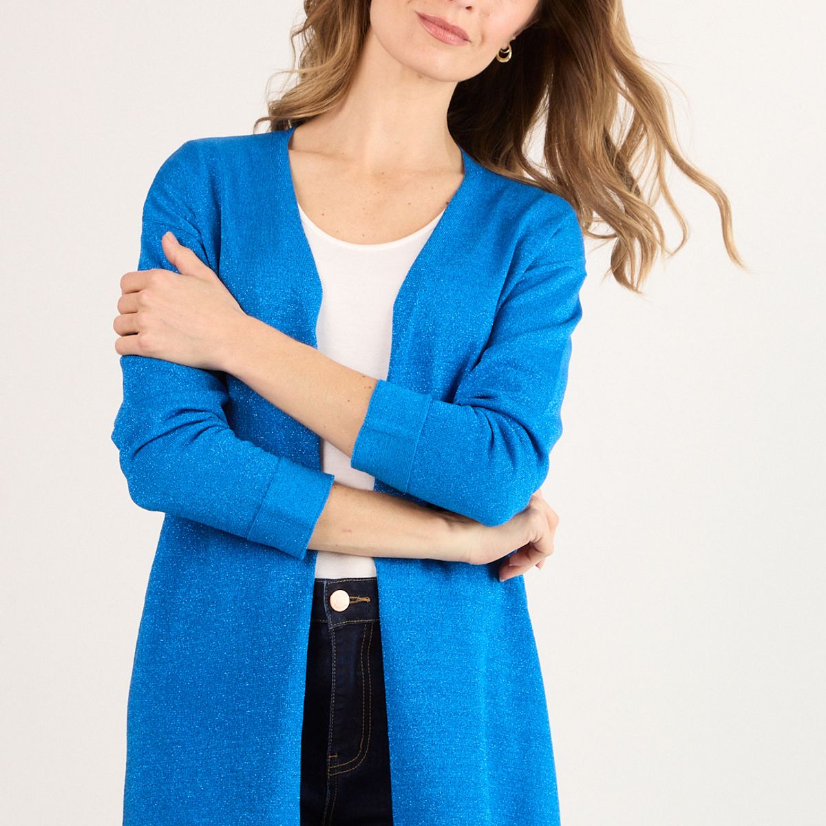 MA GRIFFE - Tejido Mujer Azul Ma Griffe