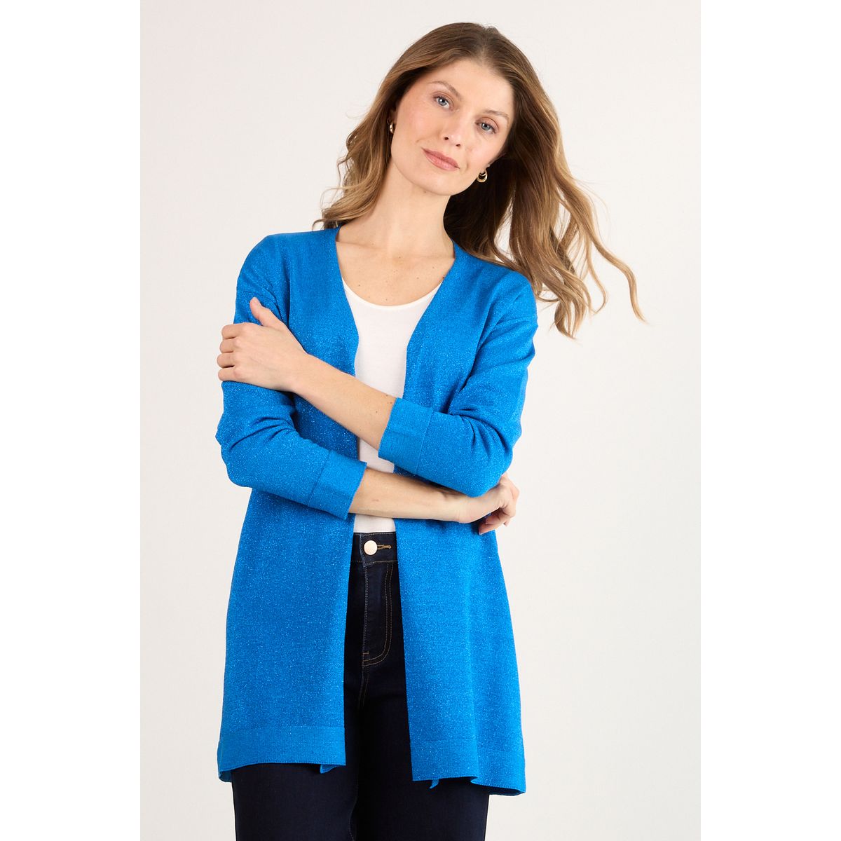 MA GRIFFE - Tejido Mujer Azul Ma Griffe