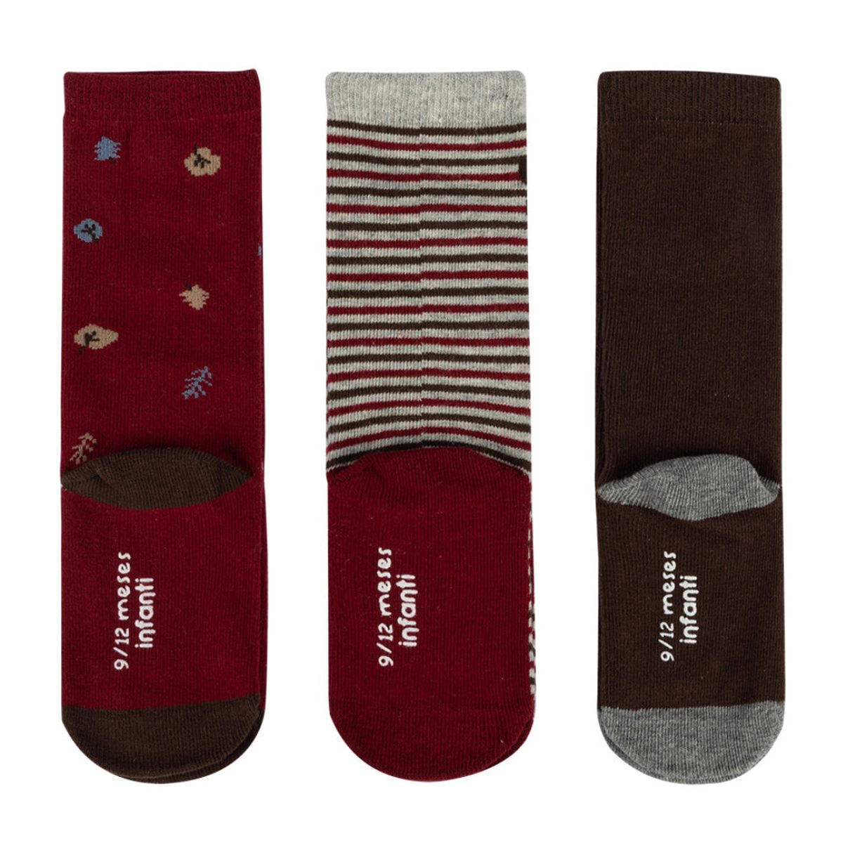 INFANTI - Tripack Calcetines INFANTI Bear