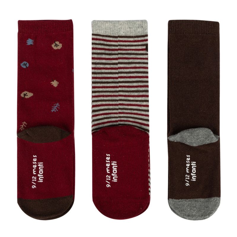 INFANTI - Tripack Calcetines INFANTI Bear