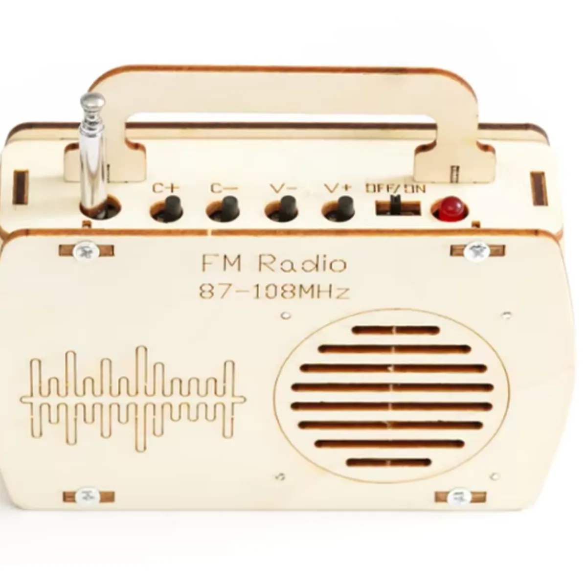 GENERICO - Juguete Radio FM Armable Educativo Didactico