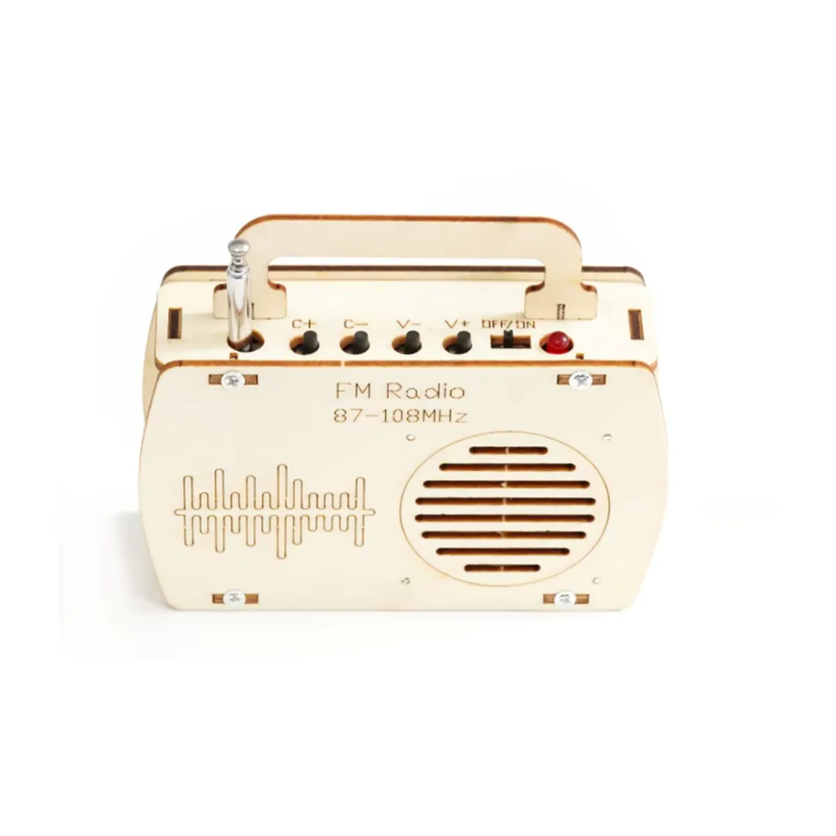 GENERICO - Juguete Radio FM Armable Educativo Didactico