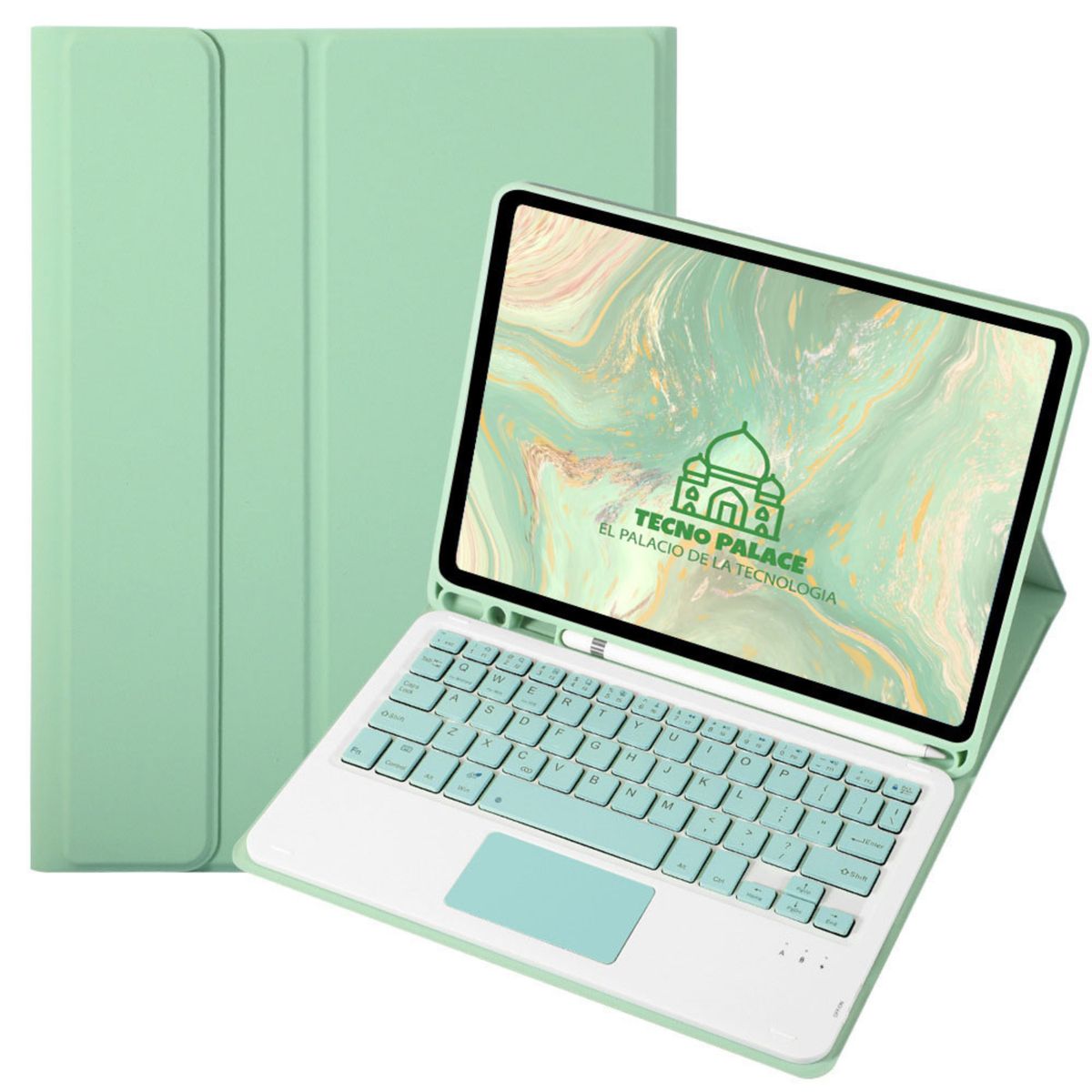 GENERICO - Funda Con Teclado TouchPad Premium Para Xiaomi Pad 6 / 6 Pro - letra Ñ