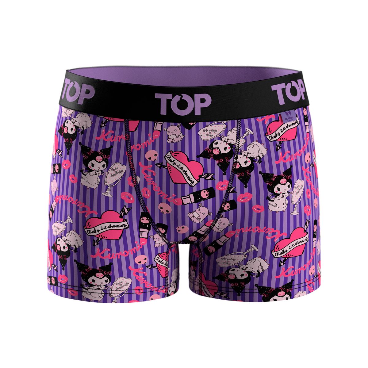 TOP - Bóxer Medio NIÑA Algodón Pack 3 Kuromi C5 Top