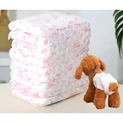 GENERICO - X60 Pañales Para Perros Pañales Para Perro Pañales Gato S