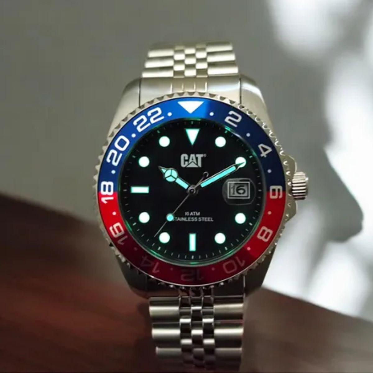 CAT - RELOJ CAT AO-141-11-128 R-TYPE PLATEADO HOMBRE