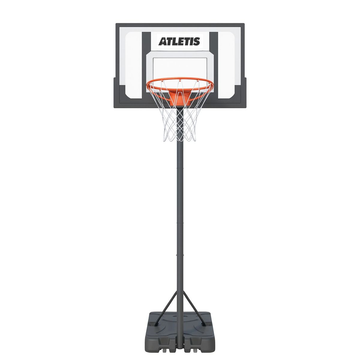 ATLETIS - Aro de Básquetbol Ajustable 1.08 m a 2.10 m Arena