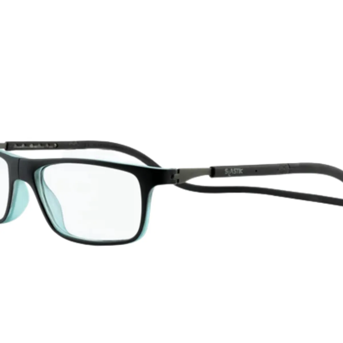 SLASTIK - Lentes Ópticos Jabba Negro con Clip Magnético