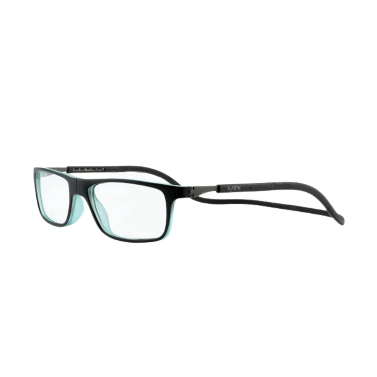 SLASTIK - Lentes Ópticos Jabba Negro con Clip Magnético