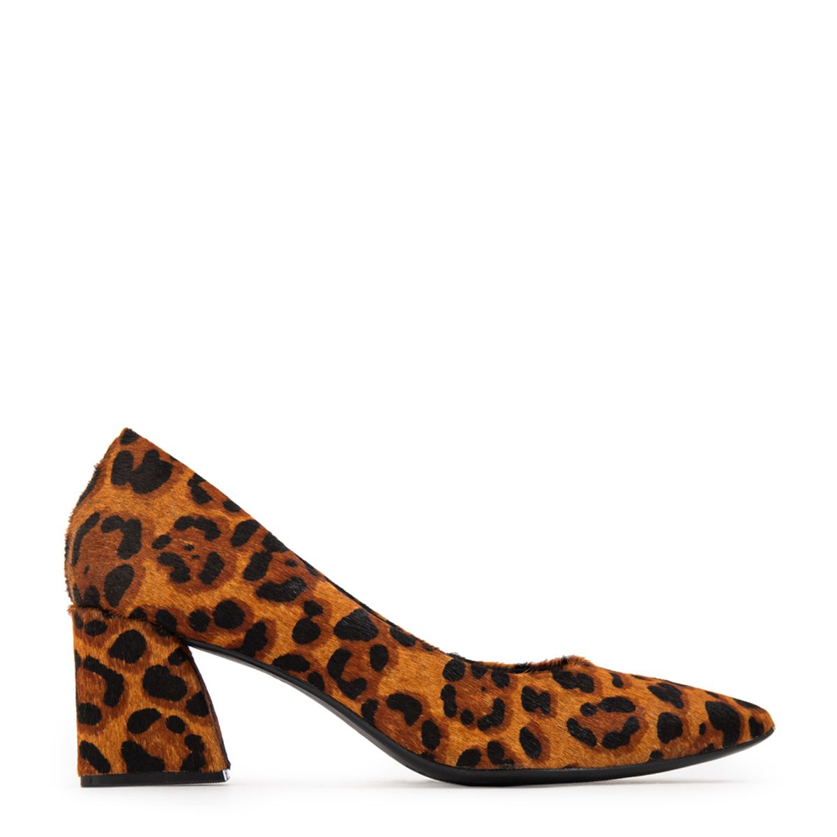 AMPHORA - Zapato tipo reina luna cuero animal print