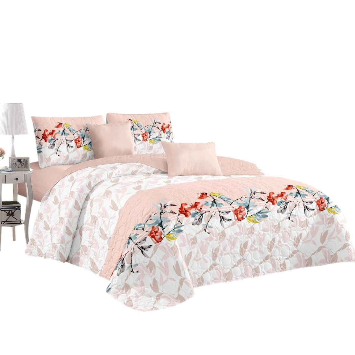 ANGELES DEL HOGAR - CUBRECAMAS VERANO 2 PLAZAS