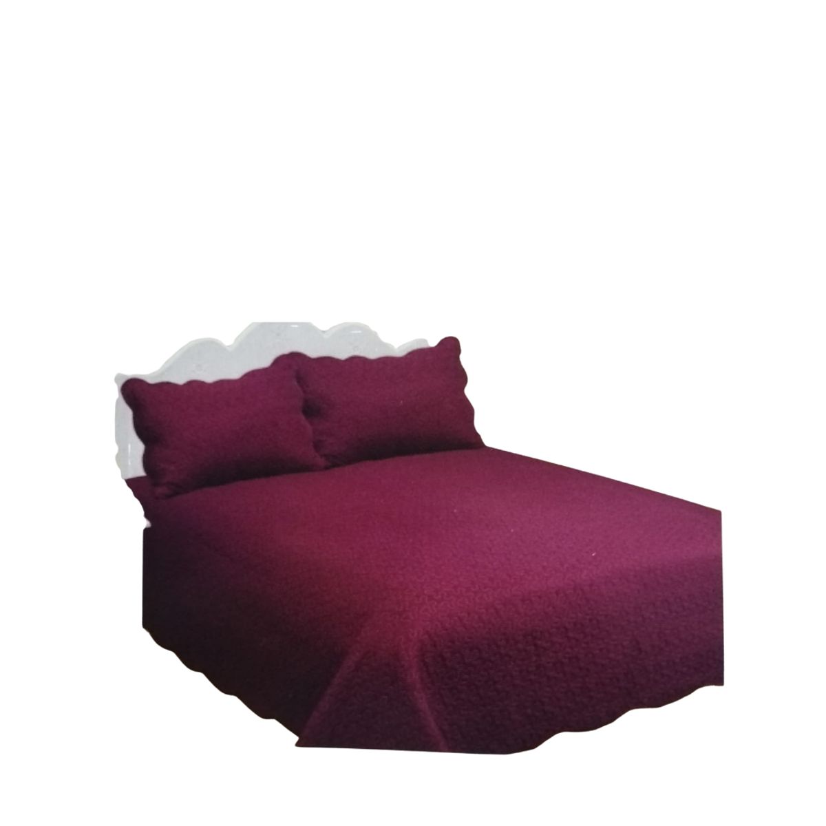 GENERICO - Cubrecama Verano Delgado Quilt Diseño Bordado 1.5