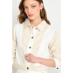 IO - Chaqueta Mujer Crudo