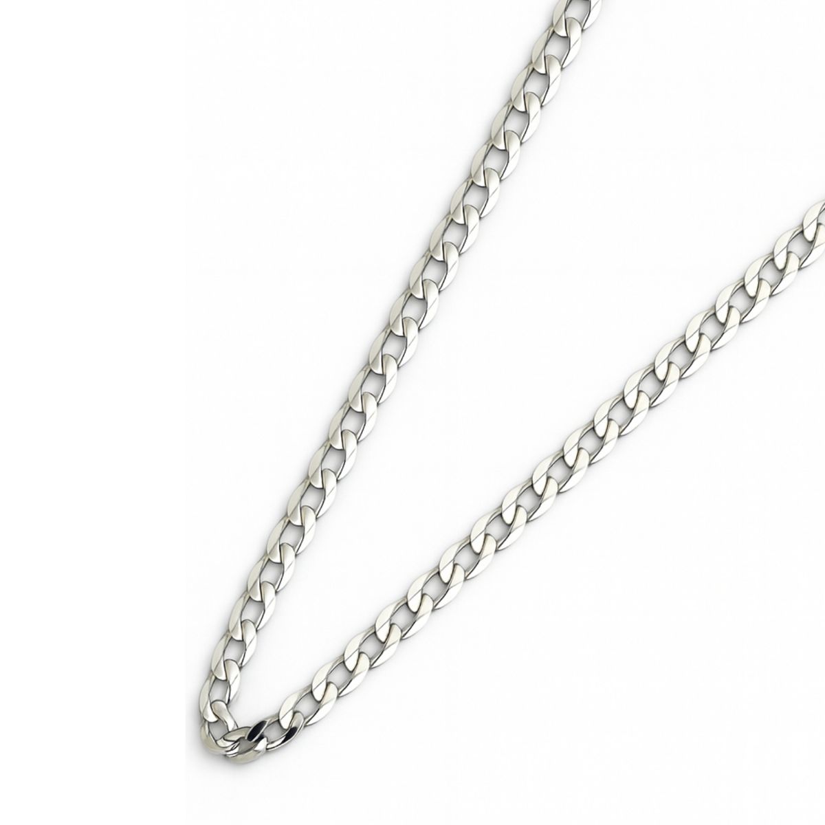 JB JOYAS BARON - Cadena de Plata Esterlina 925 groumet 13,5gr. 55cm.