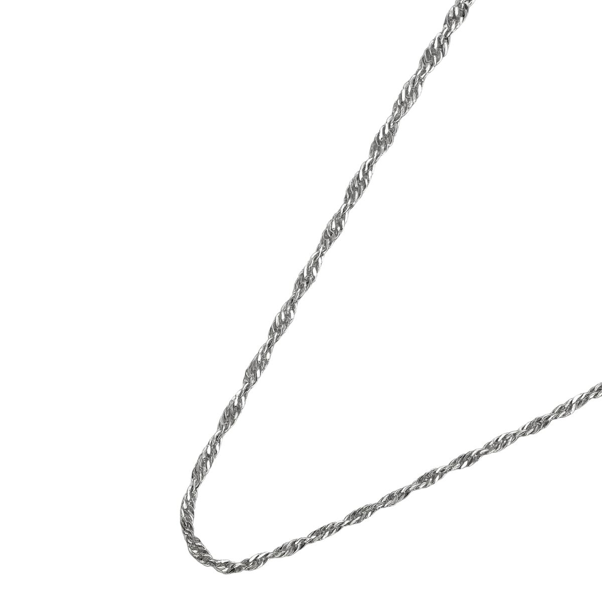 JB JOYAS BARON - Cadena de Plata Esterlina 925 Singapur