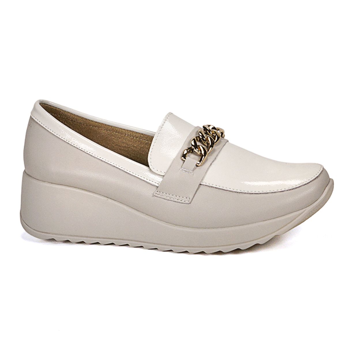 DEGAS - Mocasín Cuero Venisia Beige DEGAS