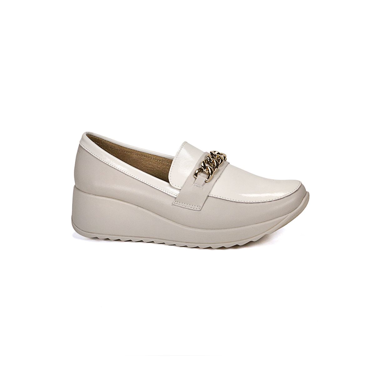 DEGAS - Mocasín Cuero Venisia Beige DEGAS