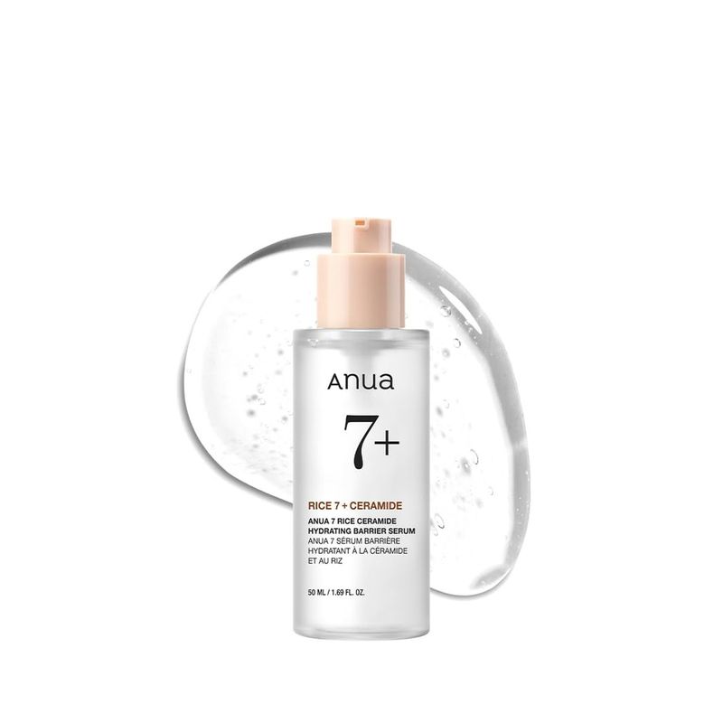 ANUA - Suero Hidratante ANUA Rice Ceramide 7 de 50 mL para Piel de Cristal