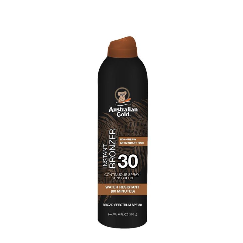 AUSTRALIAN GOLD - Protector solar en spray continuo Australian Gold SPF 30 177 ml-