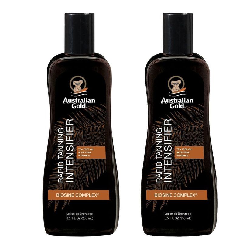AUSTRALIAN GOLD - Australian Gold Rapid Tanning Intensifier Lotion 250 mL Paquete de 2-