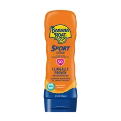 BANANA BOAT - Loción solar Sport Ultra SPF 50 de 240 ml-