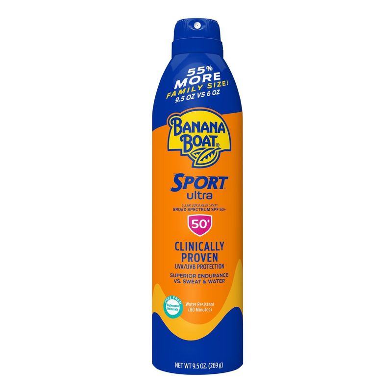 BANANA BOAT - Protector solar en spray Banana Boat Sport Ultra SPF 50 280 mL-