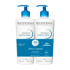 BIODERMA - Duo de Crema Ultra Nutriente Atoderm de Sin Fragancia