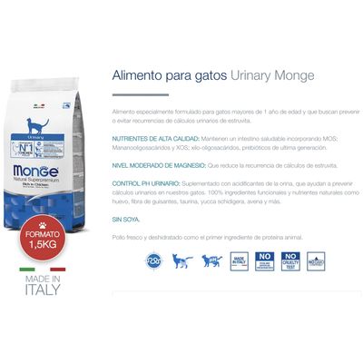 Imagen 2 del producto Alimento Premium para Gatos Urinary