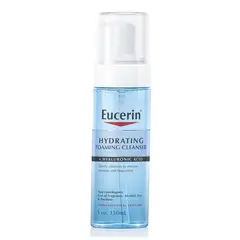 EUCERIN - Limpiador facial espumoso hidratante diario de 5 oz