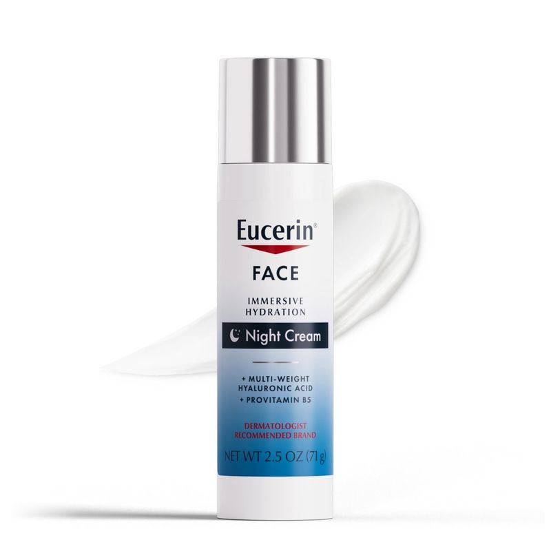 EUCERIN - Crema de Noche Eucerin 75mL - Hidratante Facial con Ácido Hialurónico-