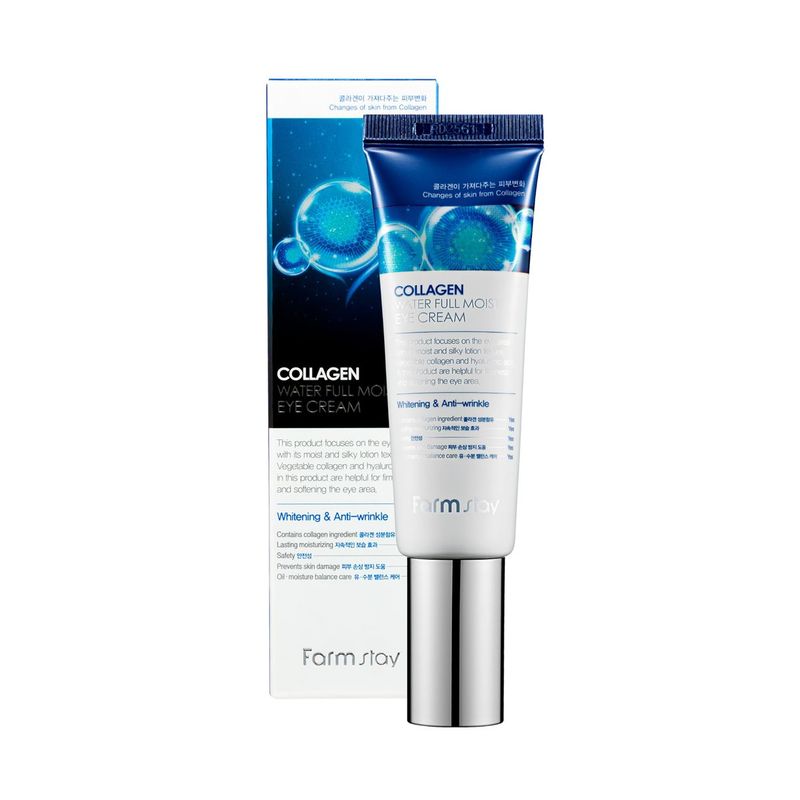 FARMSTAY - CREMA DE OJOS CON COLÁGENO FARMSTAY PARA OJERAS Y ARRUGAS 50 mL-